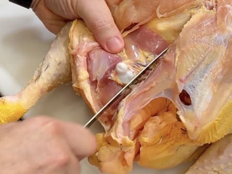 Suprême de volaille de Noël en croûte de pain d'épices, déclinaison autour de la courge, sauce Périgueux à la truffe noire - 6