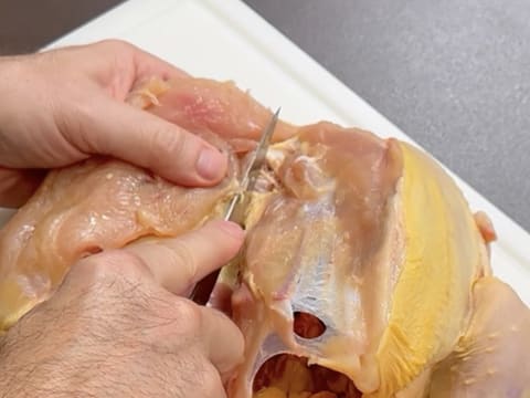 Suprême de volaille de Noël en croûte de pain d'épices, déclinaison autour de la courge, sauce Périgueux à la truffe noire - 7