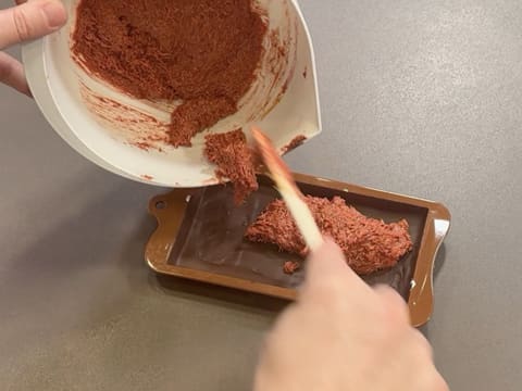 Tablette de chocolat noir Dubaï à la framboise - 22