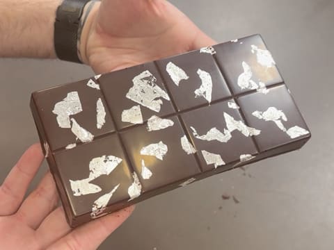 Tablette de chocolat noir Dubaï à la framboise - 30