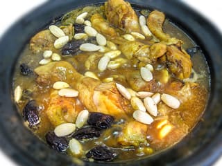 Tajine de poulet aux pruneaux