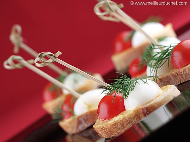 Tapas Tomate Et œuf De Caille Notre Recette Avec Photos