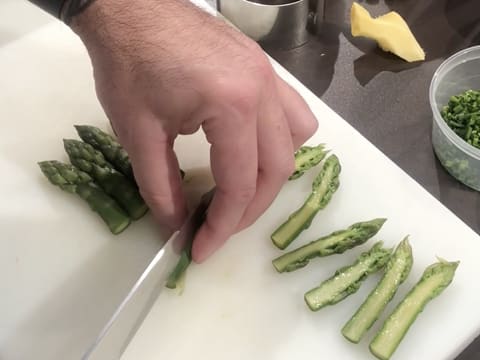 Tartare de saumon et asperges en charlotte - 22