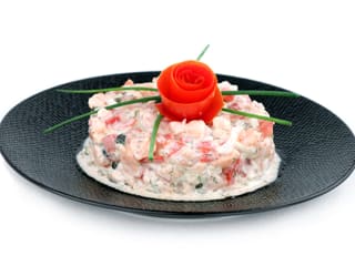 Tartare de saumon