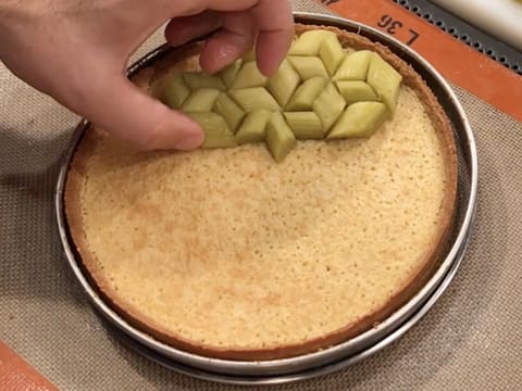 Tarte à la rhubarbe - 31