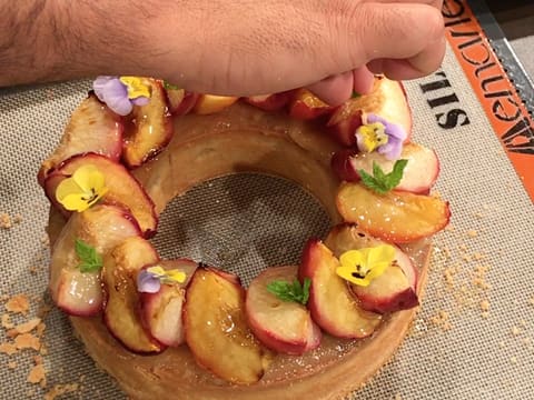 Tarte amande nectarines - 66