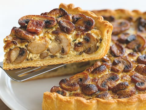 Tarte aux champignons - 19