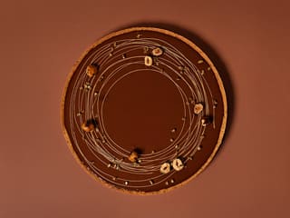 Tarte chocolat et caramel