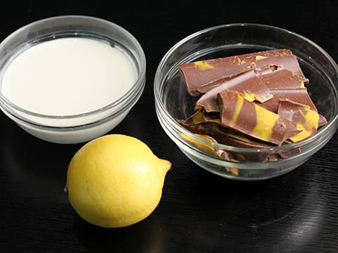 Tarte chocolat/citron en parts individuelles - 20