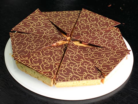 Tarte chocolat/citron en parts individuelles - 55