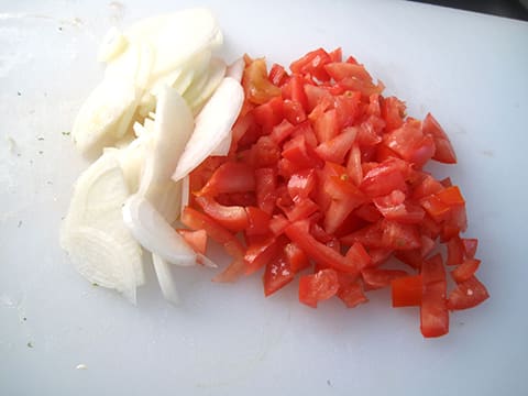 Tarte aux courgettes et aux tomates - 9