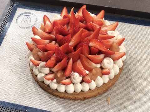 Tarte à la fraise et à la rhubarbe - 134