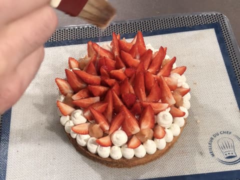 Tarte à la fraise et à la rhubarbe - 137