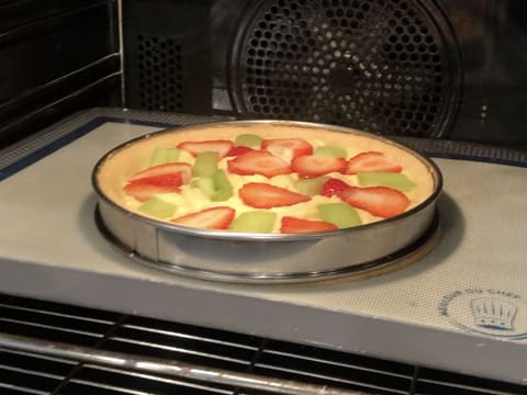 Tarte à la fraise et à la rhubarbe - 62