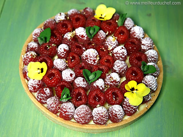 Tarte framboise