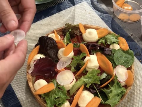 Tarte aux légumes printaniers et fromage de brebis - 172