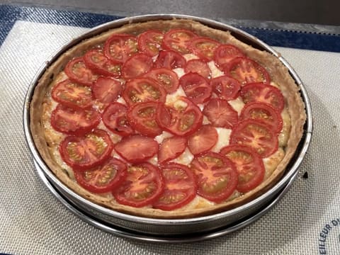 Tarte aux légumes printaniers et fromage de brebis - 95