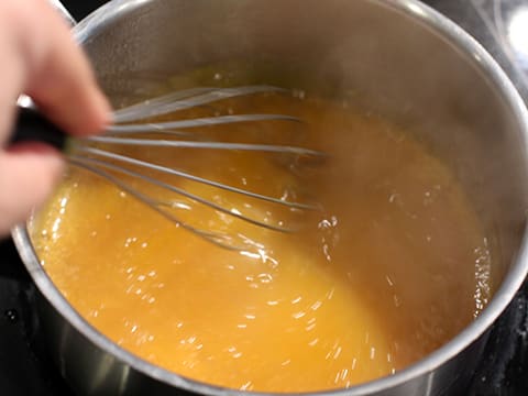 Tarte à la mangue et ganache lactée caramel - 42