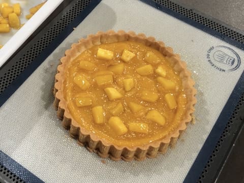 Tarte mangue et fruit de la passion - 83