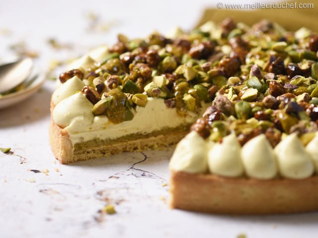 Recette de la tartelette Pistache d'Iran - Dérives Sucrées