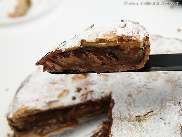 Tarte aux poires Belle-Hélène