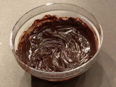 Obtention d'une ganache au chocolat