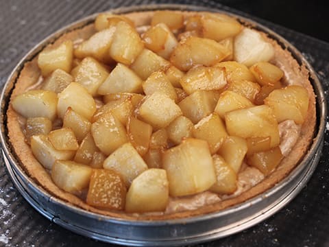 Tarte à la poire et au praliné - 24