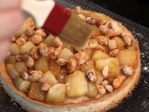 Tarte à la poire et au praliné - 27