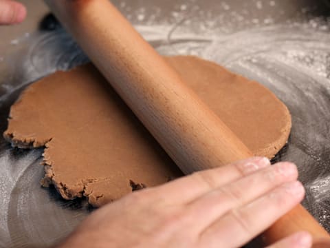 Tartelette aux pommes façon spéculoos et dôme en chocolat - 27