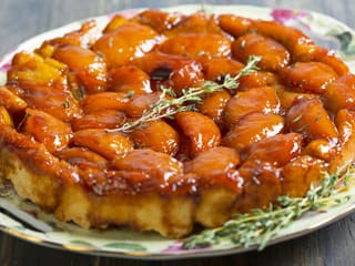 Recette Tarte aux Quetsches façon Tatin