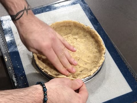 Tarte à la rhubarbe en crumble - 21