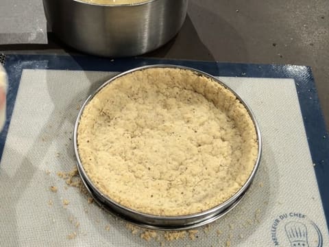 Tarte à la rhubarbe en crumble - 48