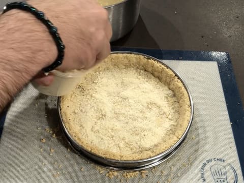 Tarte à la rhubarbe en crumble - 49