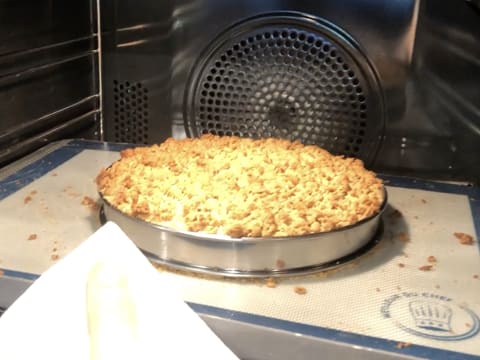 Tarte à la rhubarbe en crumble - 59