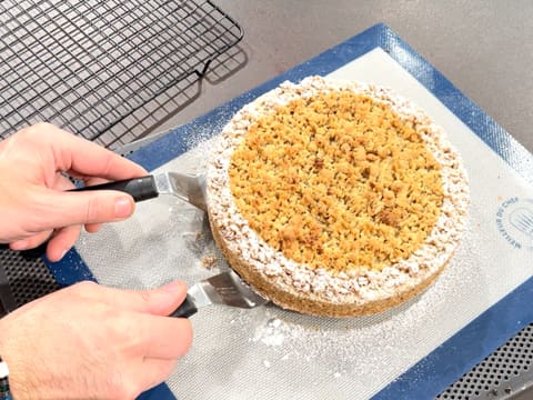 Tarte à la rhubarbe en crumble - 67