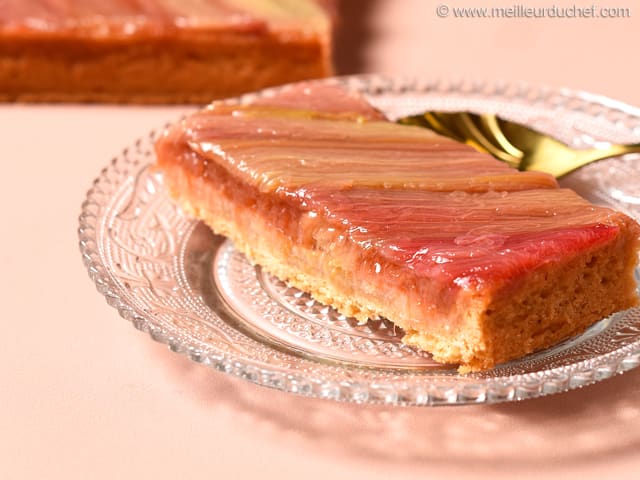Tarte à la rhubarbe facile