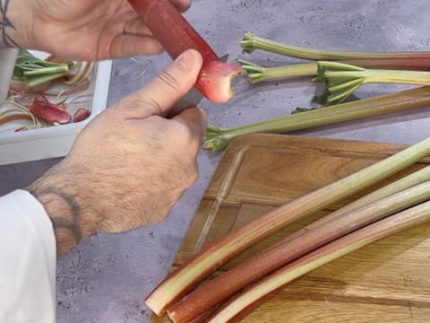 Tarte à la rhubarbe facile - 15