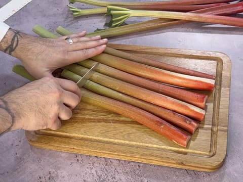 Tarte à la rhubarbe facile - 16