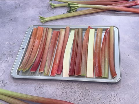 Tarte à la rhubarbe facile - 20