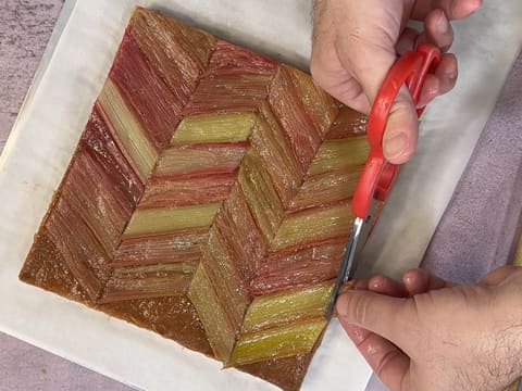Tarte à la rhubarbe facile - 55