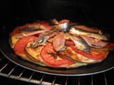 Tarte tiède aux sardines et aubergines - 17