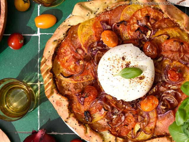 Tarte tomates à l'ancienne