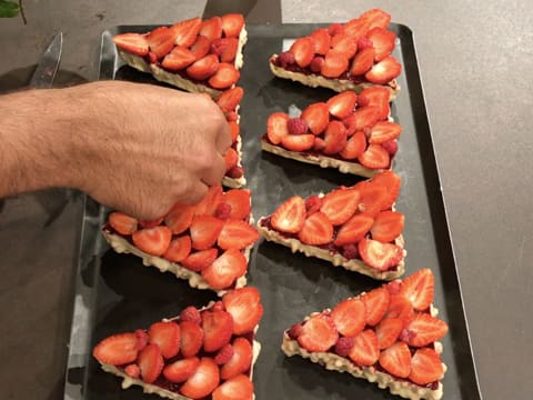 Tartelette croquante aux fraises - 92