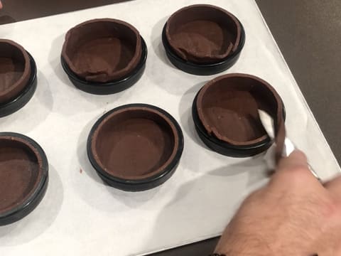 Tartelette chocolat noir et praliné feuilleté - 20