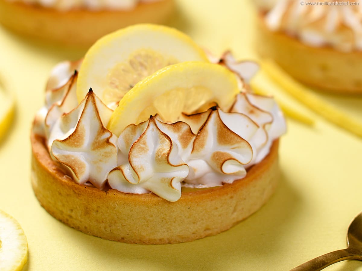 Tartelettes citron meringuées La recette avec photos Meilleur du Chef