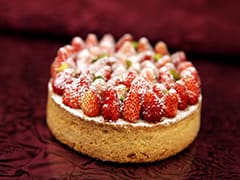 Tartelette aux fraises des bois