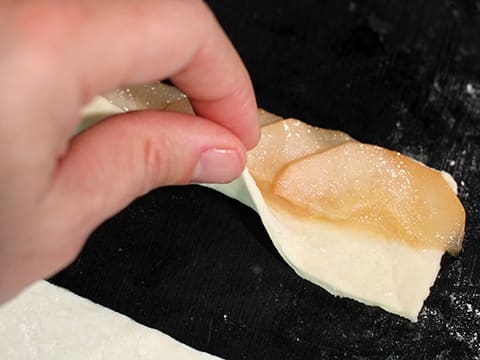 Tartelettes poires, façon fleur - 16