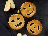 Tartelette aux pommes d'Halloween