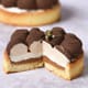 Tartelette praliné amandes/noisettes