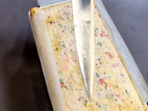 Terrine de saumon à la ciboulette - 70